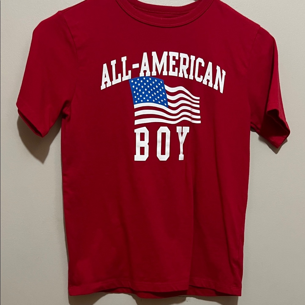 Children’s Place Red All-American Boy Tee